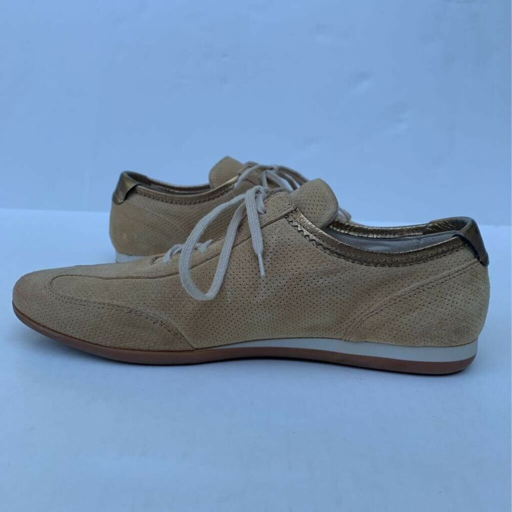 Janet Sport Womens Athletic Sneakers Shoes Brown Low Top Lace Up 6.5M EUR 37 - Picture 8 of 8